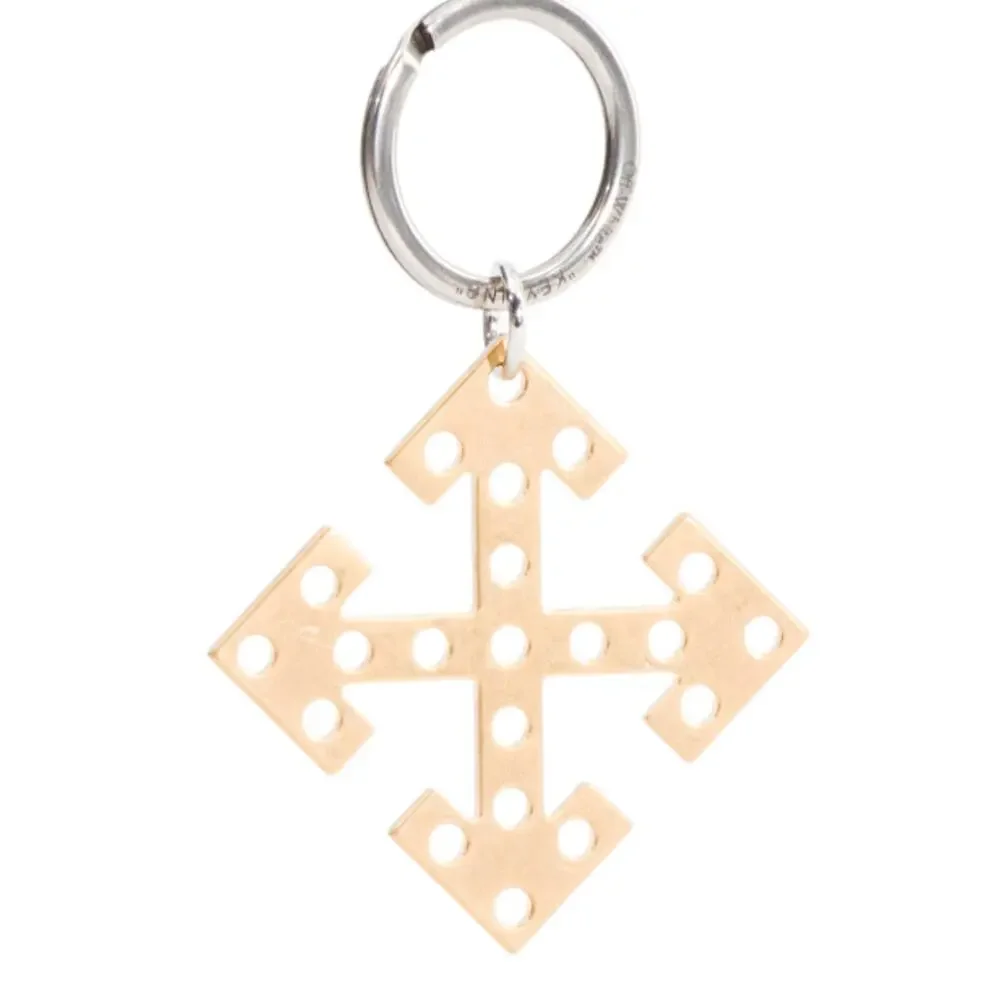 Off-White Arrow Charm Keychain